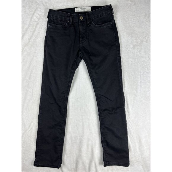 Men’s Parasucco DNM. LGND Jeans Mike Medium Rise Slim Fit  Sz 30 Black Stretch - Picture 1 of 11